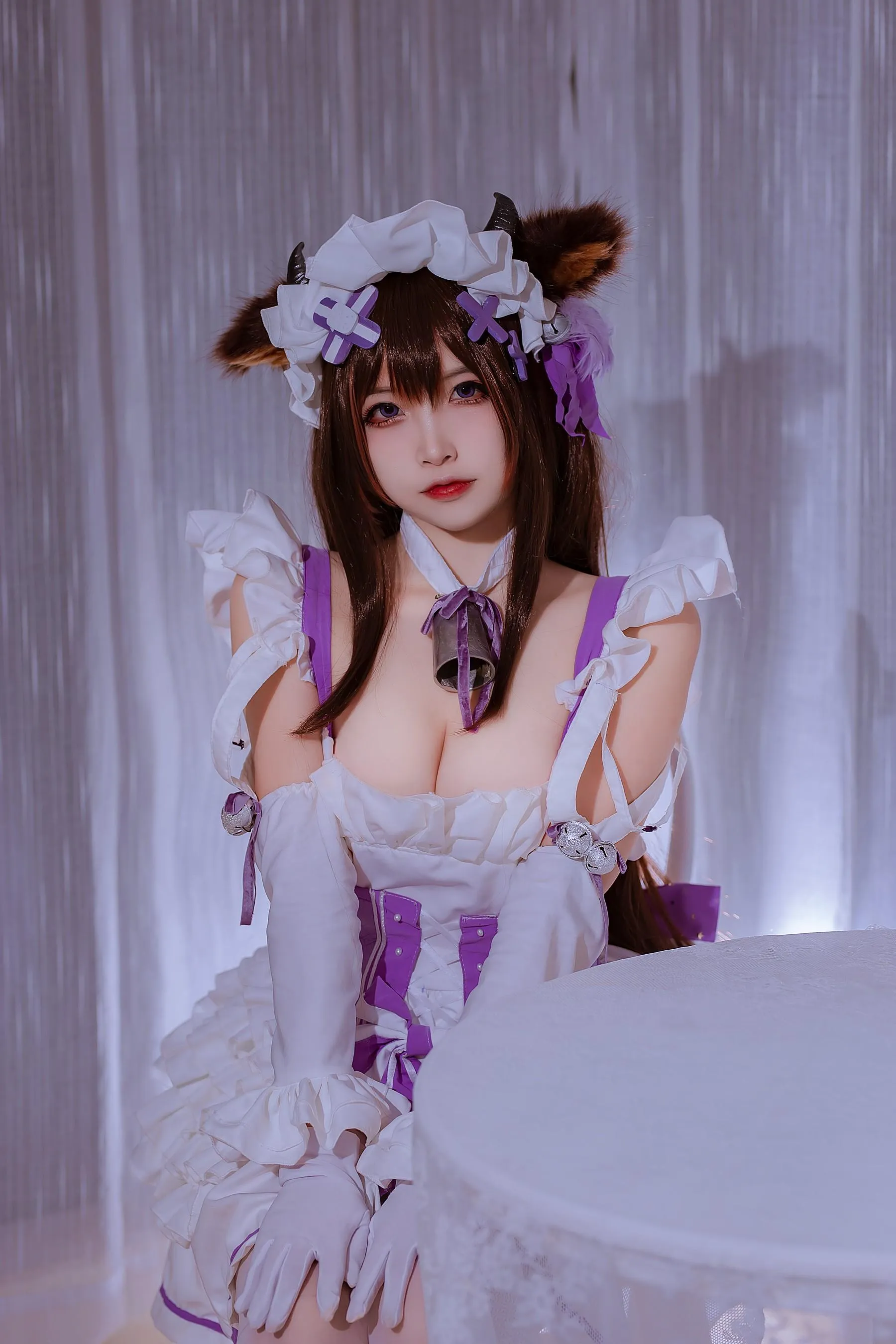 二佐Nisa – NO.146 碧蓝樫野同人女仆 [31P]插图3